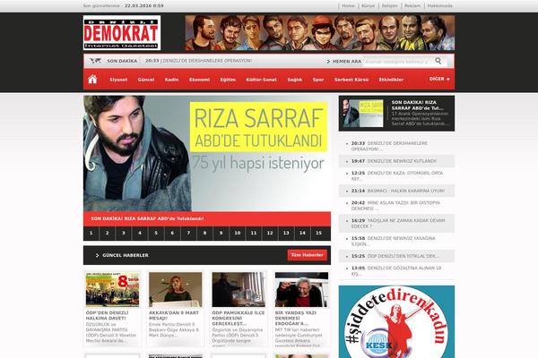 Trendhaber theme site design template sample