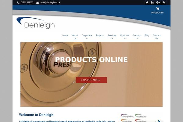 Site using Wpglow-builder plugin