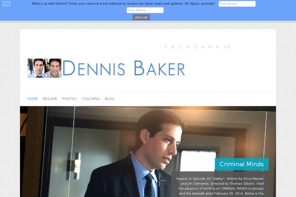 Attitude theme site design template sample