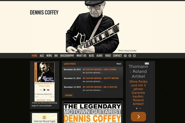 Soundcheck theme site design template sample