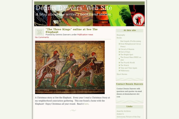 Connections theme site design template sample