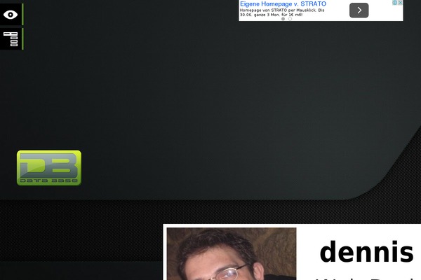 dennisdb.eu site used Aboutme-wp