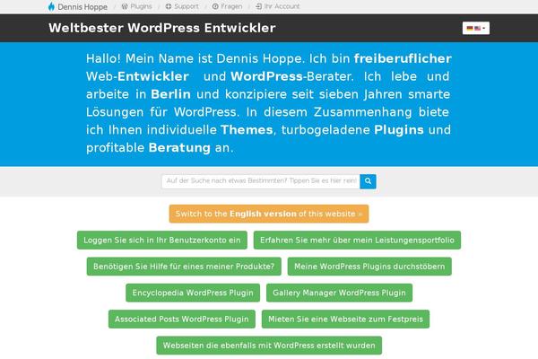 dennishoppe.de site used Hoppe