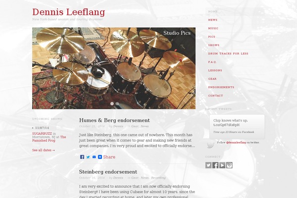 zeeBizzCard theme site design template sample