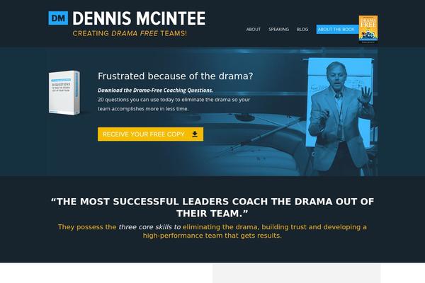 Standard theme site design template sample