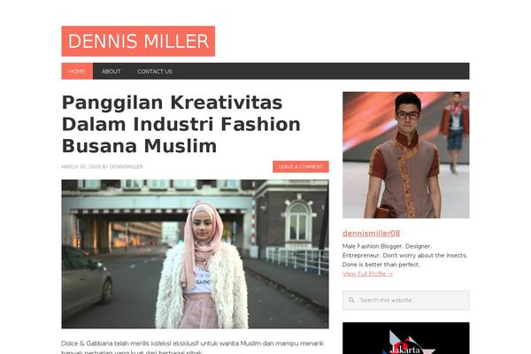 Metro Pro theme site design template sample