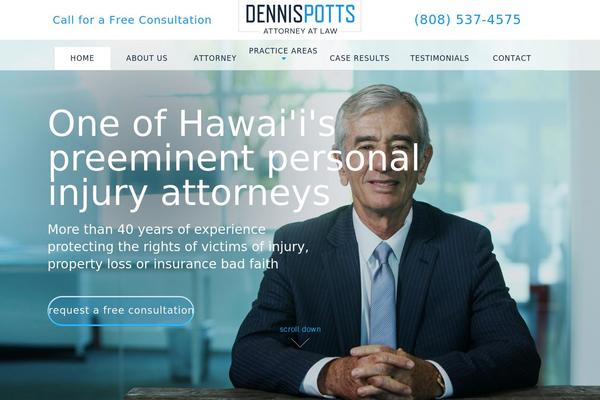 denniswpottslaw.com site used Potts