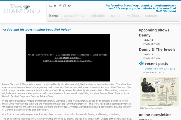 Customizr-child theme site design template sample