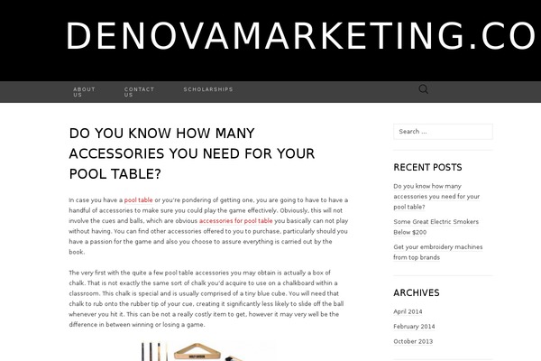 Suits theme site design template sample