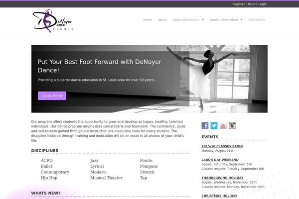 m1 theme site design template sample