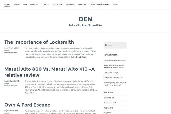 denrrou.com site used Autozine