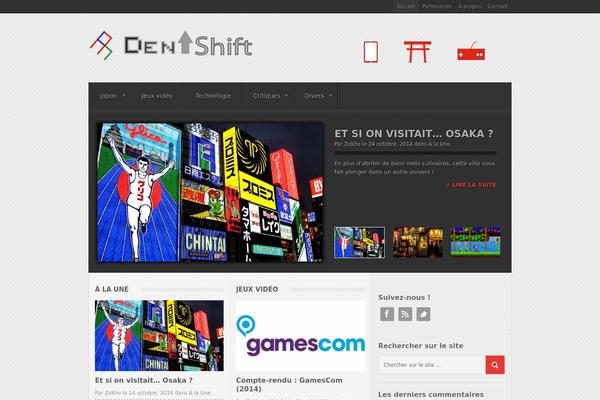 Dotmag theme site design template sample