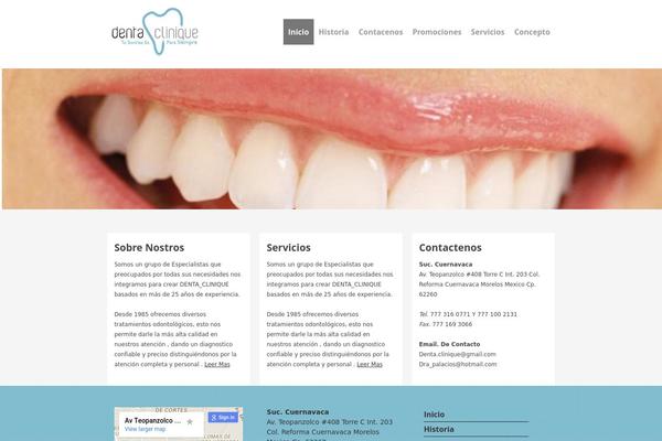 dentaclinique.com site used Orion_-_responsive_wordpress_theme