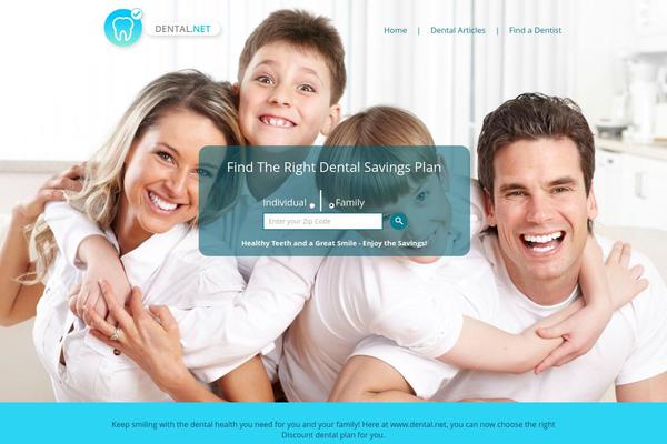 Dental theme site design template sample