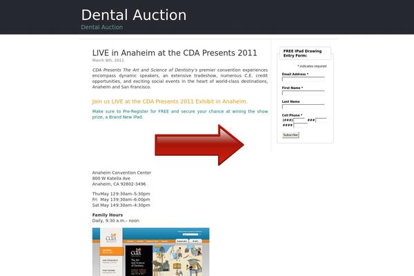 dentalauction.com site used Tressimple