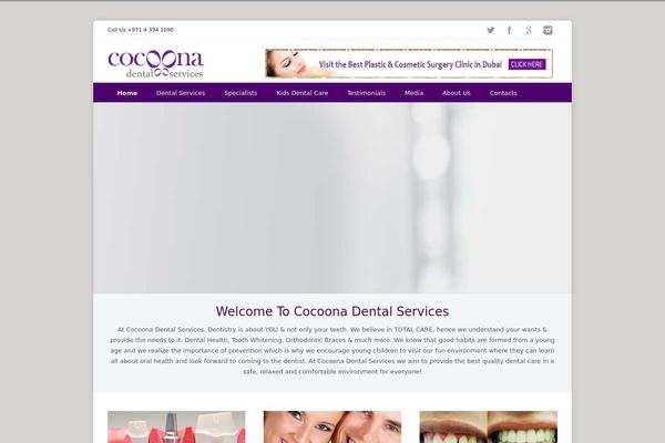 cocoona theme websites examples