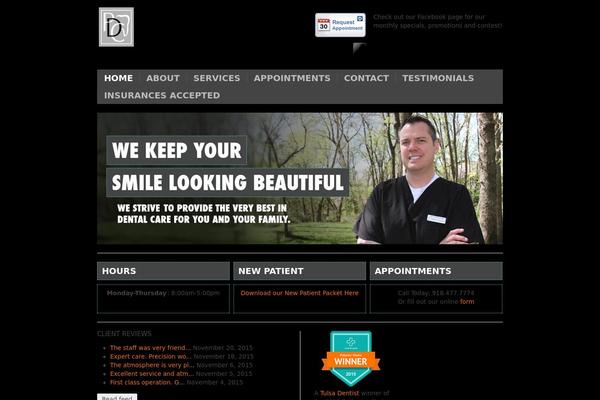 Nano2 theme site design template sample