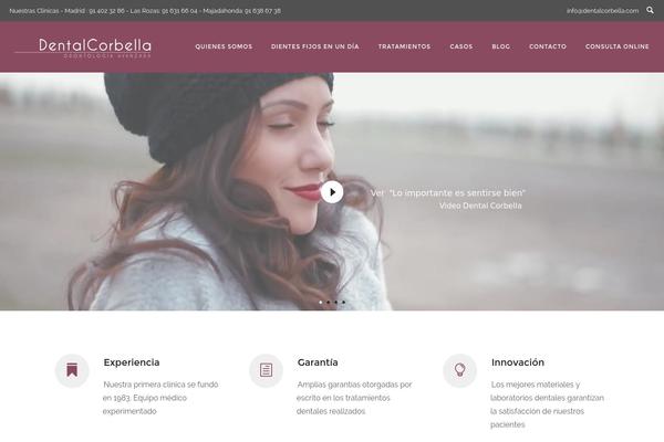 MediCure theme site design template sample