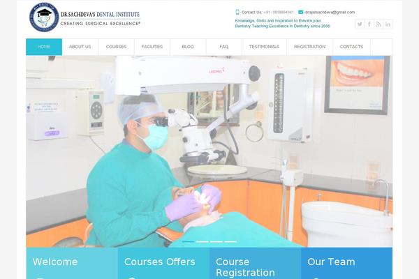 MediCure theme site design template sample
