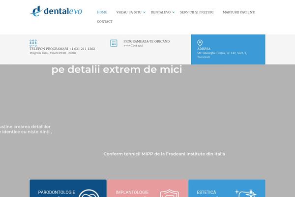 dentalevo.ro site used Dent-all