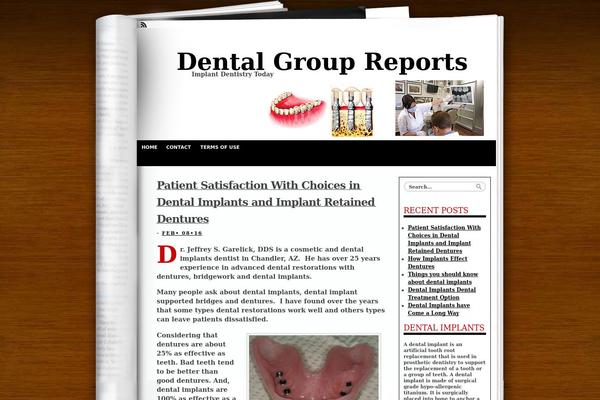Fresh Ink Magazine theme site design template sample