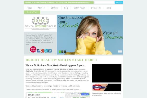dentalhygienegroup.ca site used Theme1037