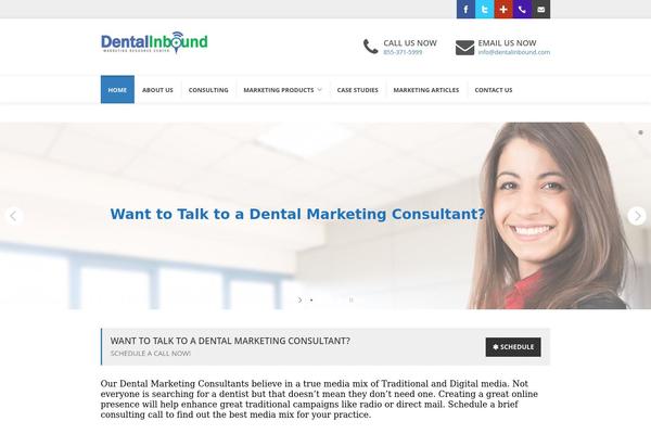 CoWorker theme site design template sample