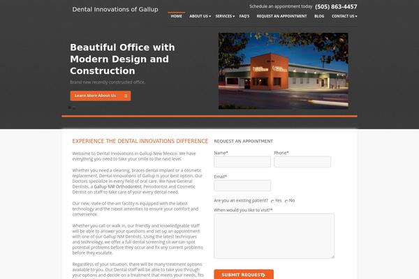 dentalinnovationsgallup.com site used Dental