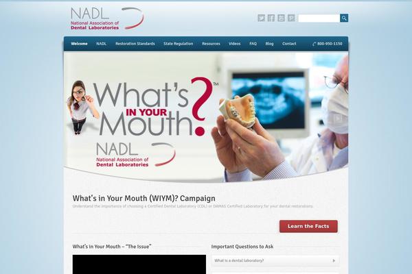 dentallabs.org site used Wellness