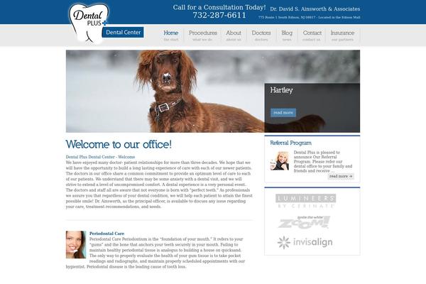 Centita theme site design template sample
