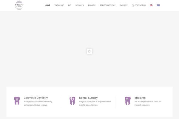 Bridge theme site design template sample