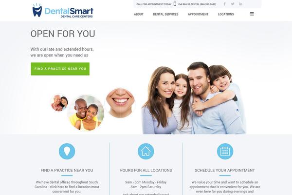 Clinico theme site design template sample