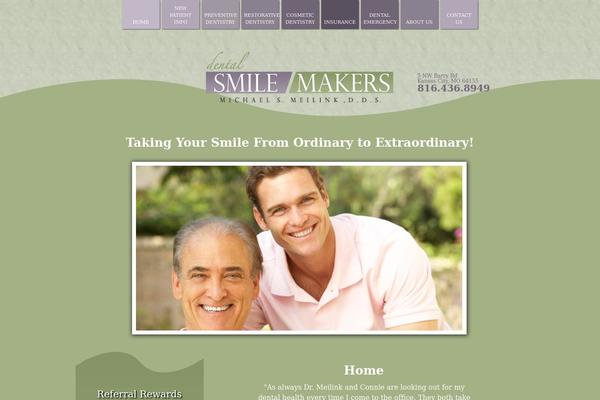 Dsm theme site design template sample