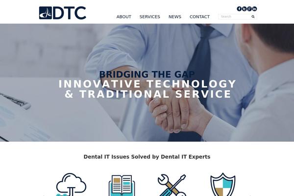dentaltechnologycenter.com site used Dtc