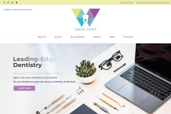 dentalworldmiami.com site used Glossy