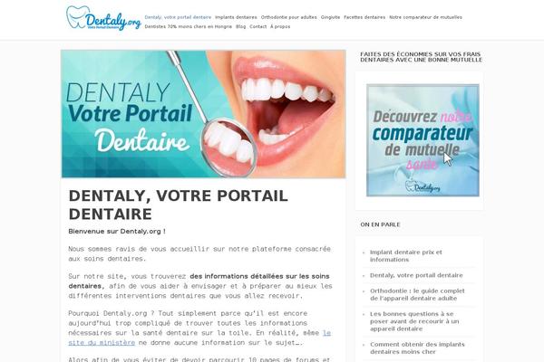 Generatepress-child theme site design template sample
