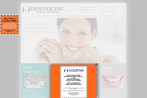denteklab.com site used Dentek