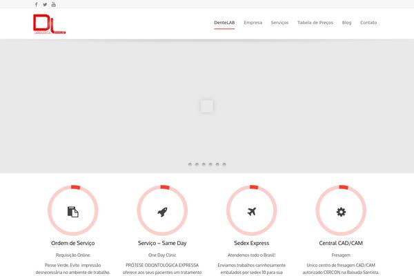 Flexform Child theme site design template sample