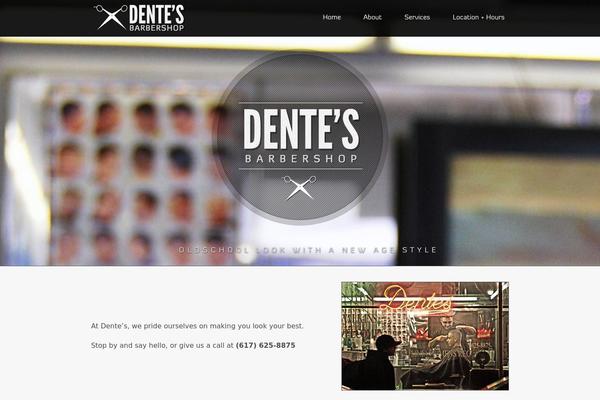 Reverie theme site design template sample