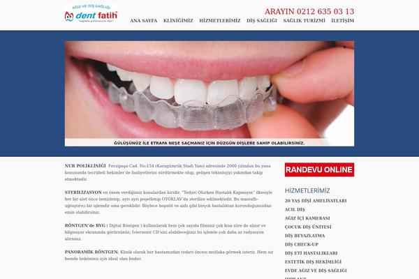 Care theme site design template sample