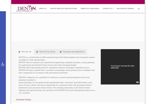 Site using Pojo Accessibility plugin