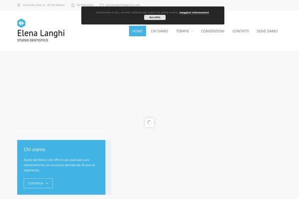 Medicenter-child theme site design template sample