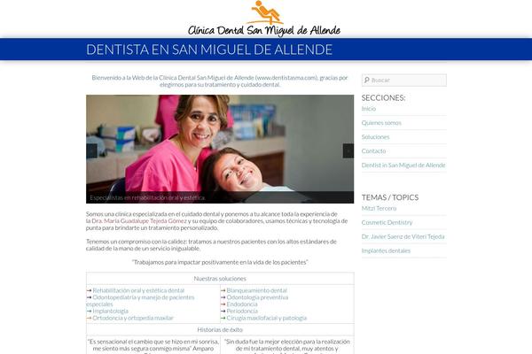 Minimatica theme site design template sample