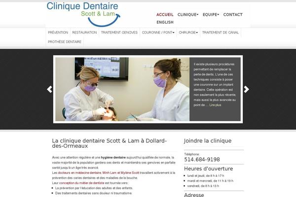 Maximum theme site design template sample