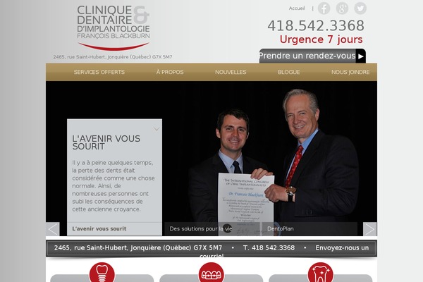 dentisteblackburn.com site used Blackburn
