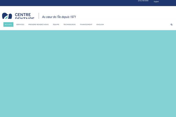 Dentalia-child-theme theme site design template sample