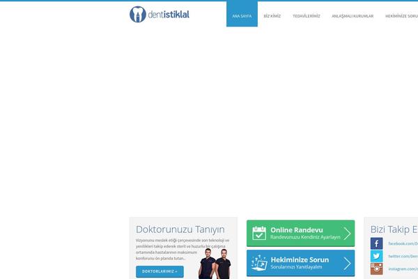 Medicom theme site design template sample