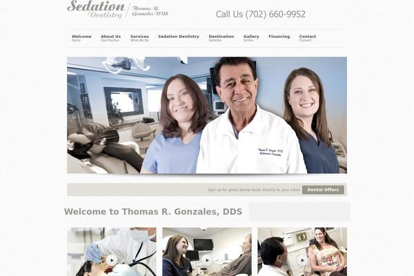 SuperSkeleton theme site design template sample
