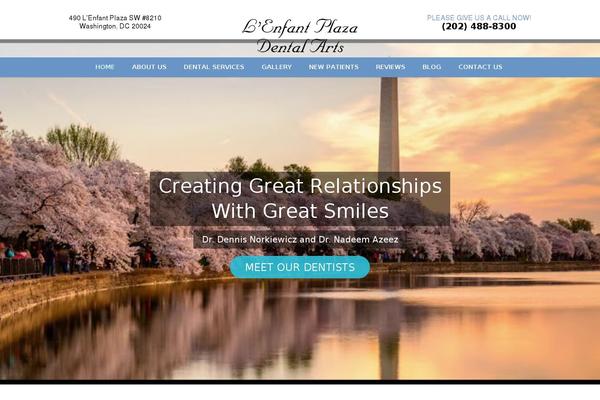 Dr-patterson theme site design template sample
