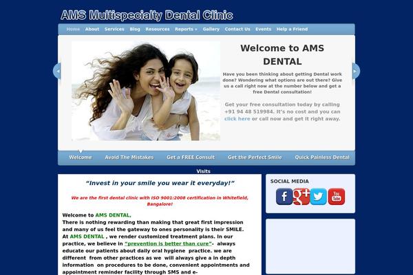 dentistrybangalore.com site used Labdelegate
